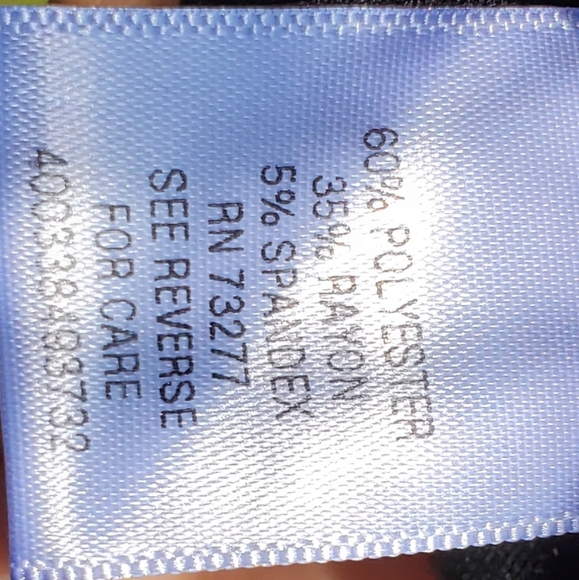 Button front skirt sz Sm, black - Picture 10 of 14